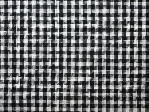 Baumwolle Vichy Karo Schwarz 2,7mm Nr 4811